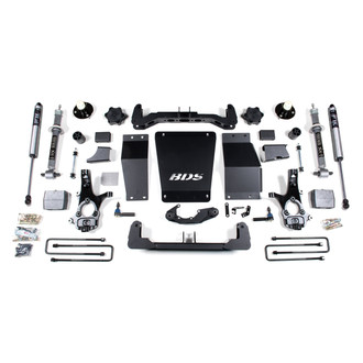 BDS Suspension® - 6" x 4.5" UCA Front and Rear Suspension Lift Kit