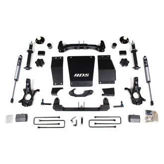 BDS Suspension® - 4" x 2" UCA Front and Rear Suspension Lift Kit