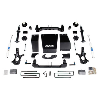 BDS Suspension® - 4" x 2" Standard Front and Rear Suspension Lift Kit