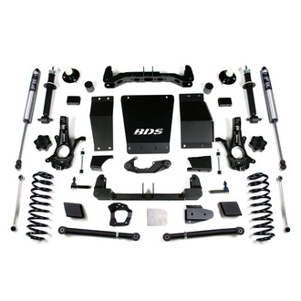 BDS Suspension® - 6" x 5" UCA Front and Rear Suspension Lift Kit
