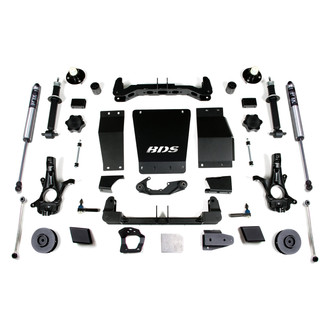 BDS Suspension® - 4" x 3" UCA Front and Rear Suspension Lift Kit