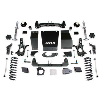 BDS Suspension® - 6" Front and Rear Suspension Lift Kit