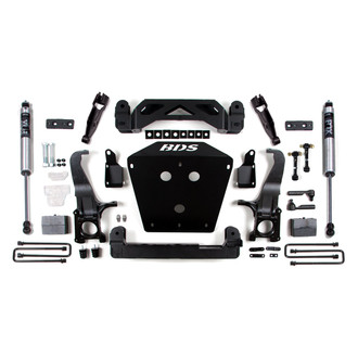 BDS Suspension® - 7" x 4" Standard Front and Rear Suspension Lift Kit