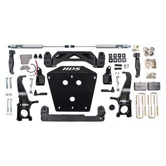 BDS Suspension® - 7" x 4" Standard Front and Rear Suspension Lift Kit