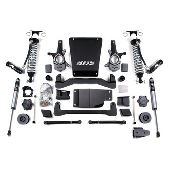 BDS Suspension® - 4" x 3" Front and Rear Suspension Lift Kit