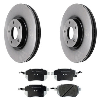 Beck Arnley® - True Plain Brake Kit with Ceramic Pads