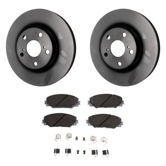 Beck Arnley® - True Front Brake Kit with Ceramic Pads