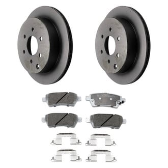 Beck Arnley® - True Rear Brake Kit with Ceramic Pads