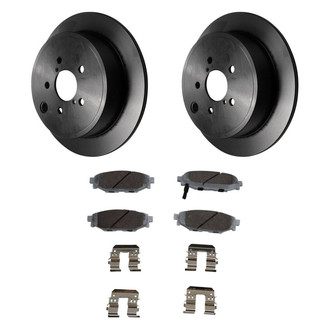 Beck Arnley® - True Rear Brake Kit with Ceramic Pads