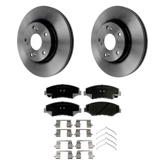 Beck Arnley® - True Plain Brake Kit with Ceramic Pads