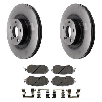 Beck Arnley® - True Front Brake Kit with Ceramic Pads
