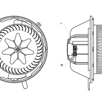 Behr® - HVAC Blower Motor