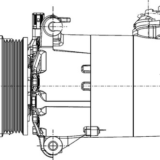 Behr® - A/C Compressor