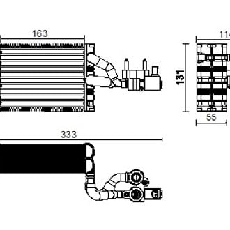 Behr® - A/C Evaporator