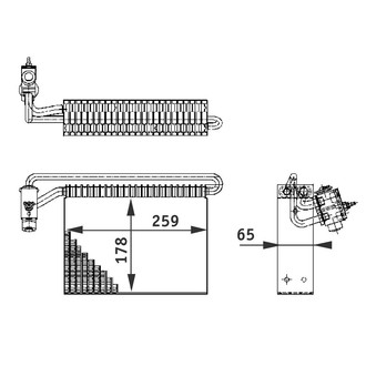 Behr® - A/C Evaporator