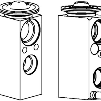 Behr® - A/C Expansion Valve