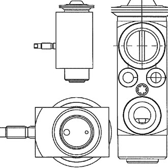 Behr® - A/C Expansion Valve