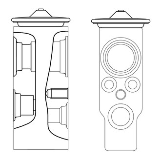 Behr® - A/C Expansion Valve