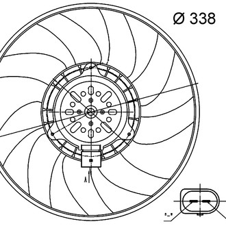 Behr® - Engine Cooling Fan Assembly