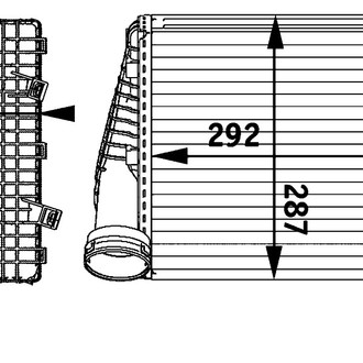 Behr® - Driver Side Intercooler