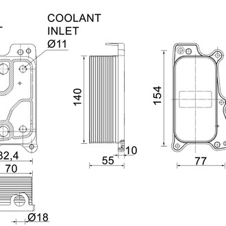 Behr® - Oil Cooler