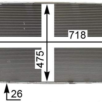 Behr® - Premium Line Engine Coolant Radiator