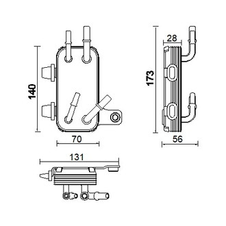 Behr® - Premium Line Engine Coolant Radiator