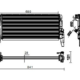 Behr® - Premium Line Engine Coolant Radiator