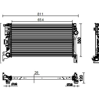 Behr® - Engine Coolant Radiator