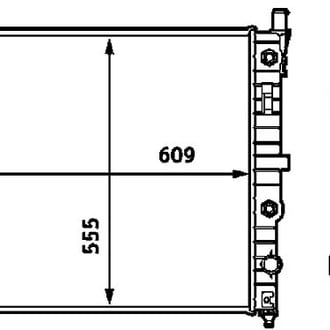 Behr® - Engine Coolant Radiator
