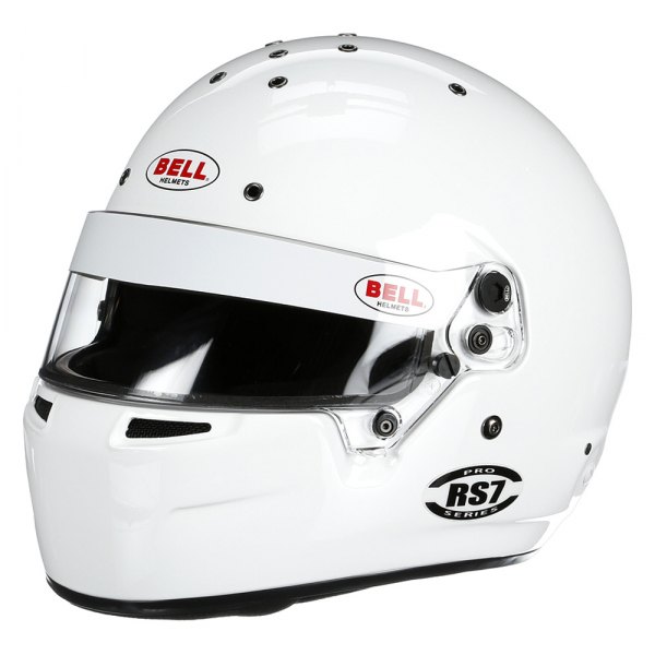 Bell Helmets® - RS7 Pro Series White XX-Small (54) FIA 8859-2015/SA 2015 Racing Helmet