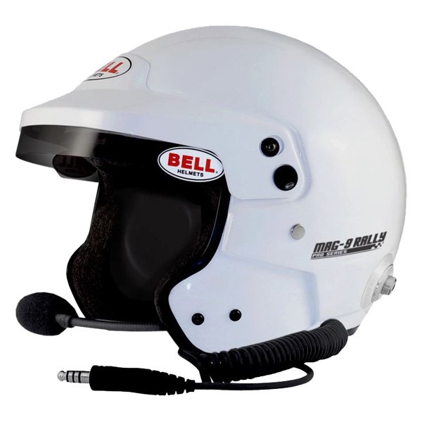 Bell Helmets® - MAG9 Rally Series White Small (57-58) FIA 8859-2015/SA 2015 Racing Helmet