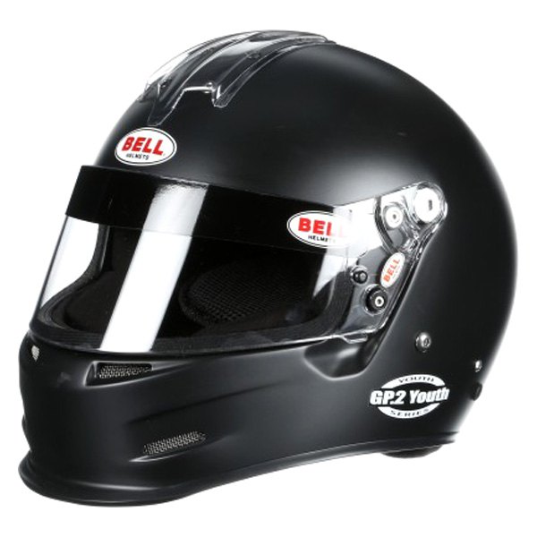 Bell Helmets® - GP2 Youth Series Matte Black 4X-Small (51-52) Racing Helmet