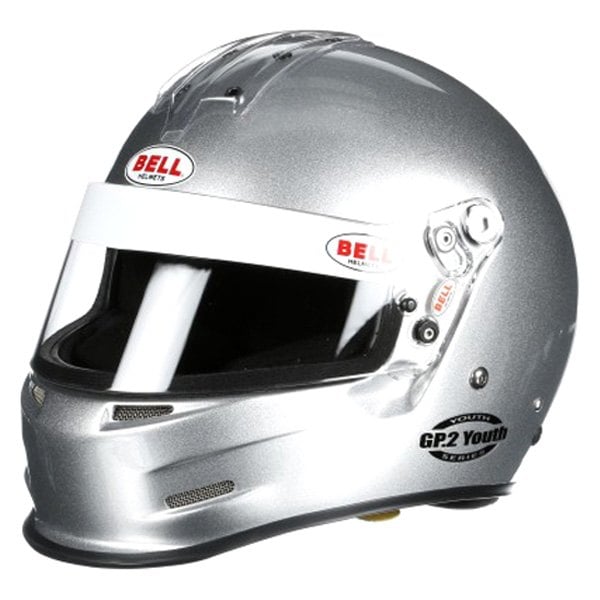 Bell Helmets® - GP2 Youth Series Metallic Silver 3X-Small (52-53) Racing Helmet