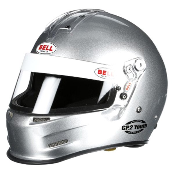 Bell Helmets® - GP2 Youth Series Metallic Silver XX-Small (54-55) Racing Helmet