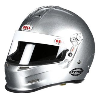 Bell Helmets® - GP2 Youth Series Metallic Silver X-Small (55-56) Racing Helmet