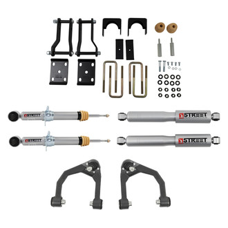 Belltech® - 2" x 4" Front and Rear Lowering Kit