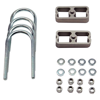 Belltech® - 1" Tapered Rear Lowering Blocks and U-Bolts