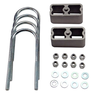 Belltech® - 2" Tapered Rear Lowering Blocks and U-Bolts