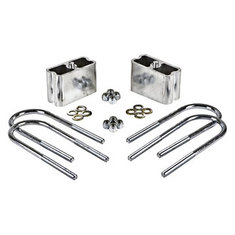 Belltech® - 3" Tapered Rear Lowering Blocks and U-Bolts
