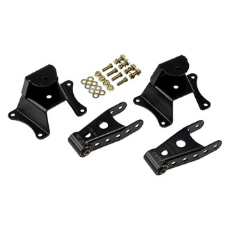 Belltech® - 4" Rear Shackle and Hanger Lowering Kit