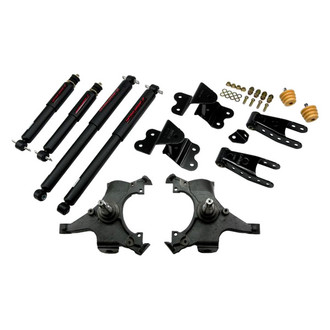 Belltech® - 2" x 4" Front and Rear Lowering Kit