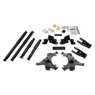 Belltech® - 2" x 4" Front and Rear Lowering Kit