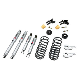 Belltech® - 1"-2" x 4"-5" Front and Rear Lowering Kit