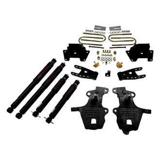 Belltech® - 2" x 4" Front and Rear Lowering Kit