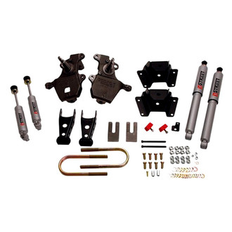 Belltech® - 2" x 4" Front and Rear Lowering Kit