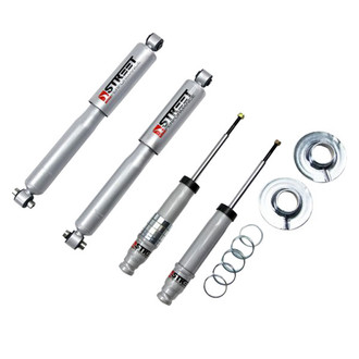 Belltech® - 0"-1.5" Street Performance™ Lowering Front and Rear Twin-Tube Lowering Shock Absorbers and Struts