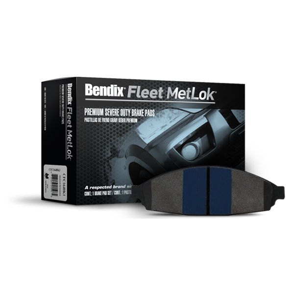  Bendix® - Fleet MetLok™ Semi-Metallic Rear Disc Brake Pads
