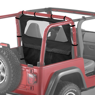 Bestop® - Windjammer™ Black Diamond Rear Window