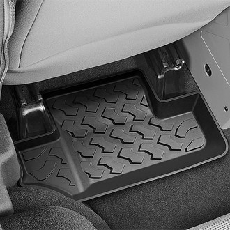 Bestop® - 2nd Row Black Crush Floor Liners